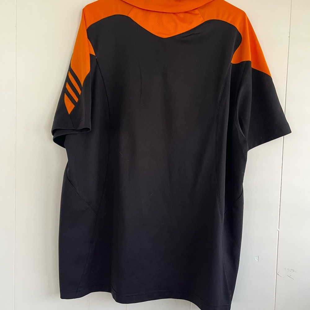Adidas Men's Black and Orange Polo Shirt Tennessee VOLS Volunteers Size XL - Picture 8 of 11